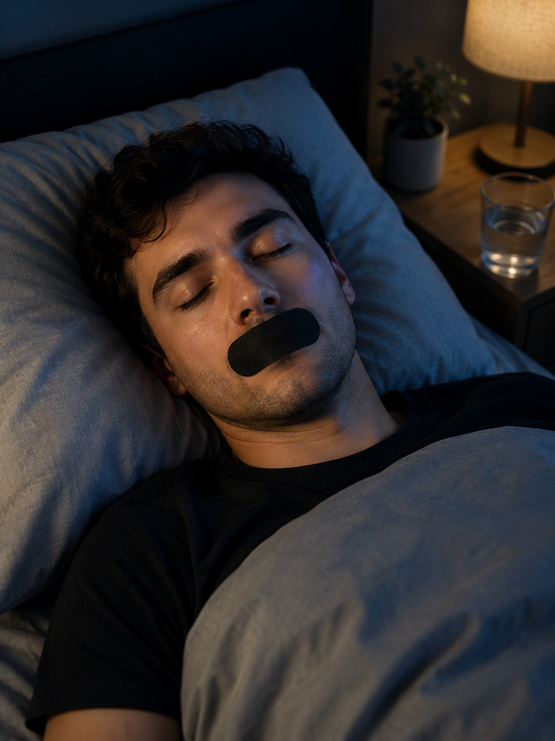Mouth Tape auflegen
