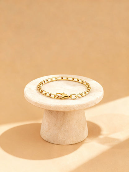 Étoile gold bracelet Classic Gold box chain