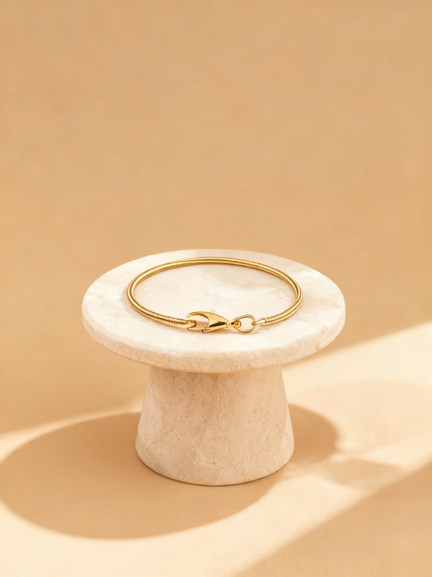 Étoile gold bracelet Fine Gold snake chain