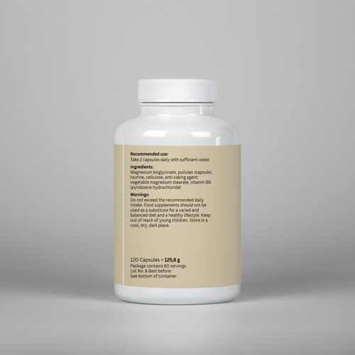 Magnesium Glycinate — Sleep & Recovery- 120 Capsules