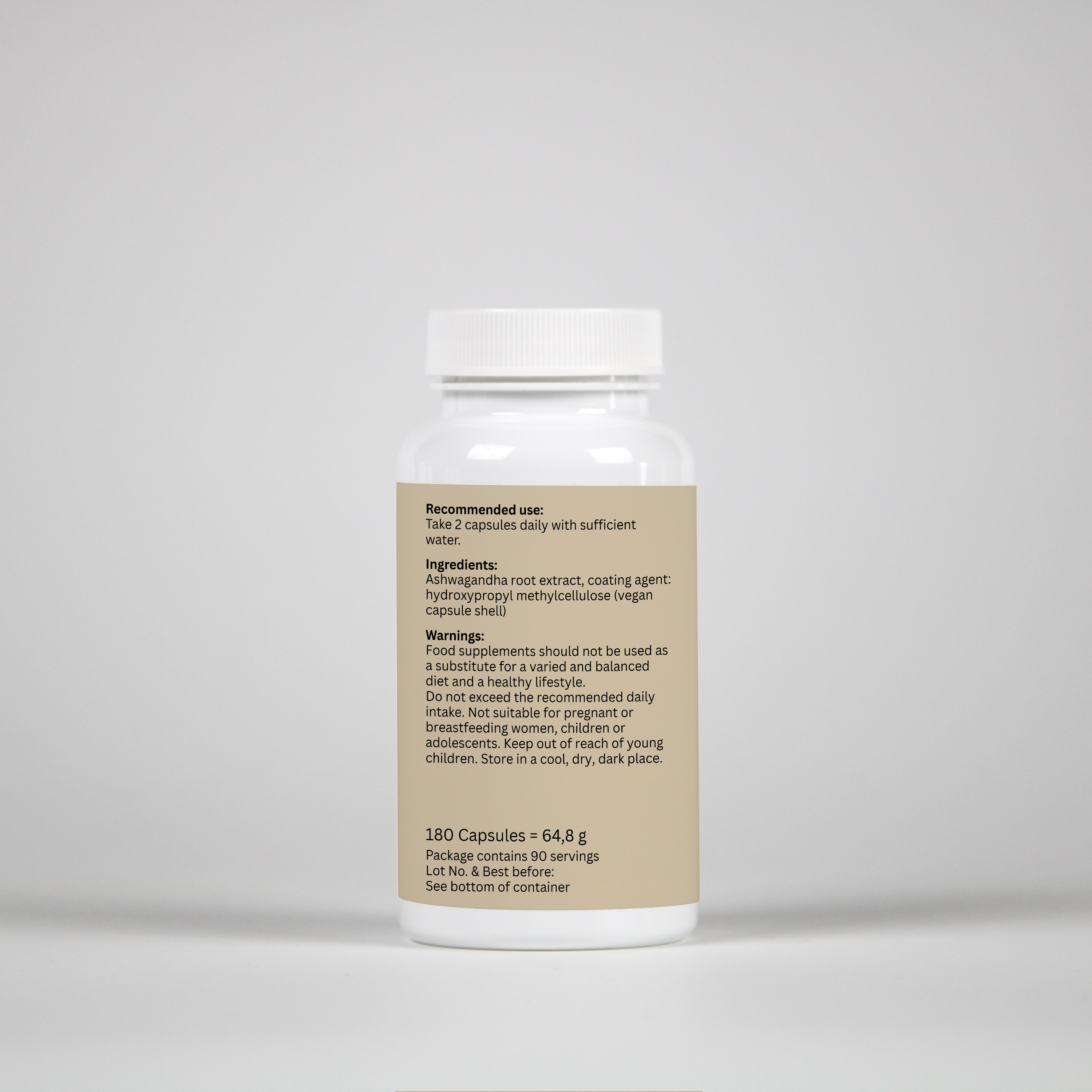 Ashwagandha – 180 Capsules