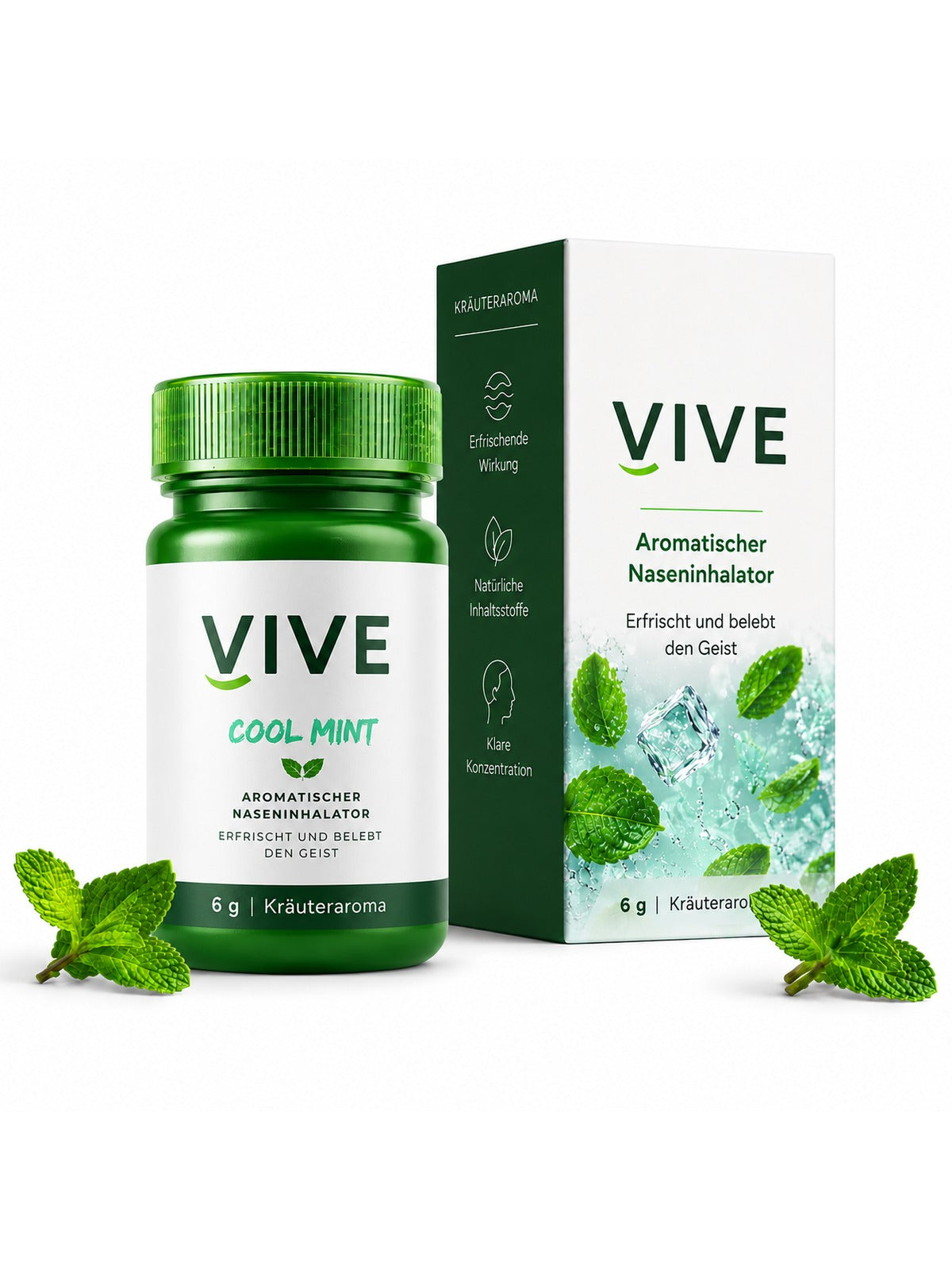 VIVE Fresh Pot Naseninhalator mit Verpackung