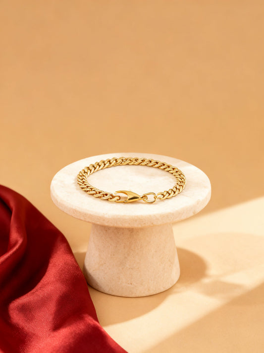 Étoile gold bracelet stainless steel nickel-free studio hero